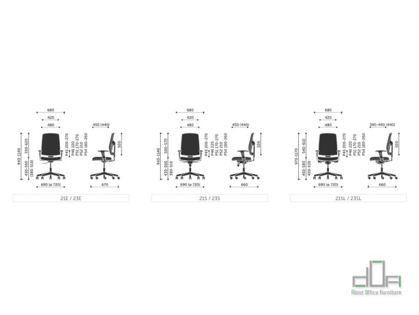 Scaun ergonomic operational RAYA