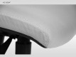 Scaun de birou rotativ, ergonomic, pivotant, negru HG-0004F detalii constructive