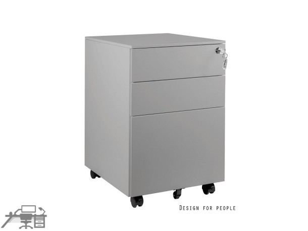 Casetiera metalica-Rollbox 3 sertare, cu role, XD-040-3
