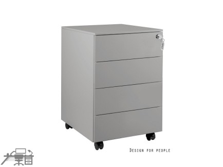 Casetiera metalica-Rollbox 4 sertare, cu role, XD-040-4