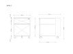 Casetiera metalica-Rollbox 2 sertare, cu role, XD-041-2