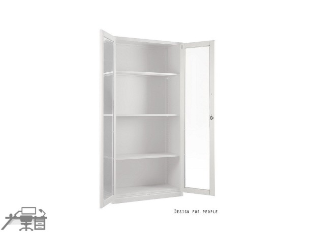 Dulap metalic 1 compartiment, vertical, fronturi din sticla, XD-027
