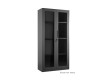 Dulap metalic 1 compartiment, vertical, fronturi din sticla, XD-027