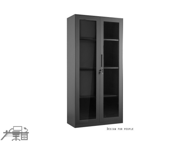 Dulap metalic 1 compartiment, vertical, fronturi din sticla, XD-027