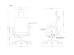Scaun ergonomic operational FORTE W-969Y