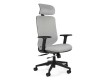 Scaun ergonomic operational HIT PIELE ECO FN021H-3-BST
