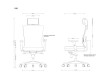 Scaun ergonomic operational LINK GS021H
