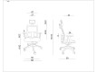 Scaun ergonomic operational TASK MY02-2H