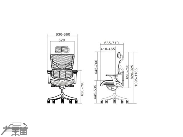 Scaun ergonomic operational PLATINUM